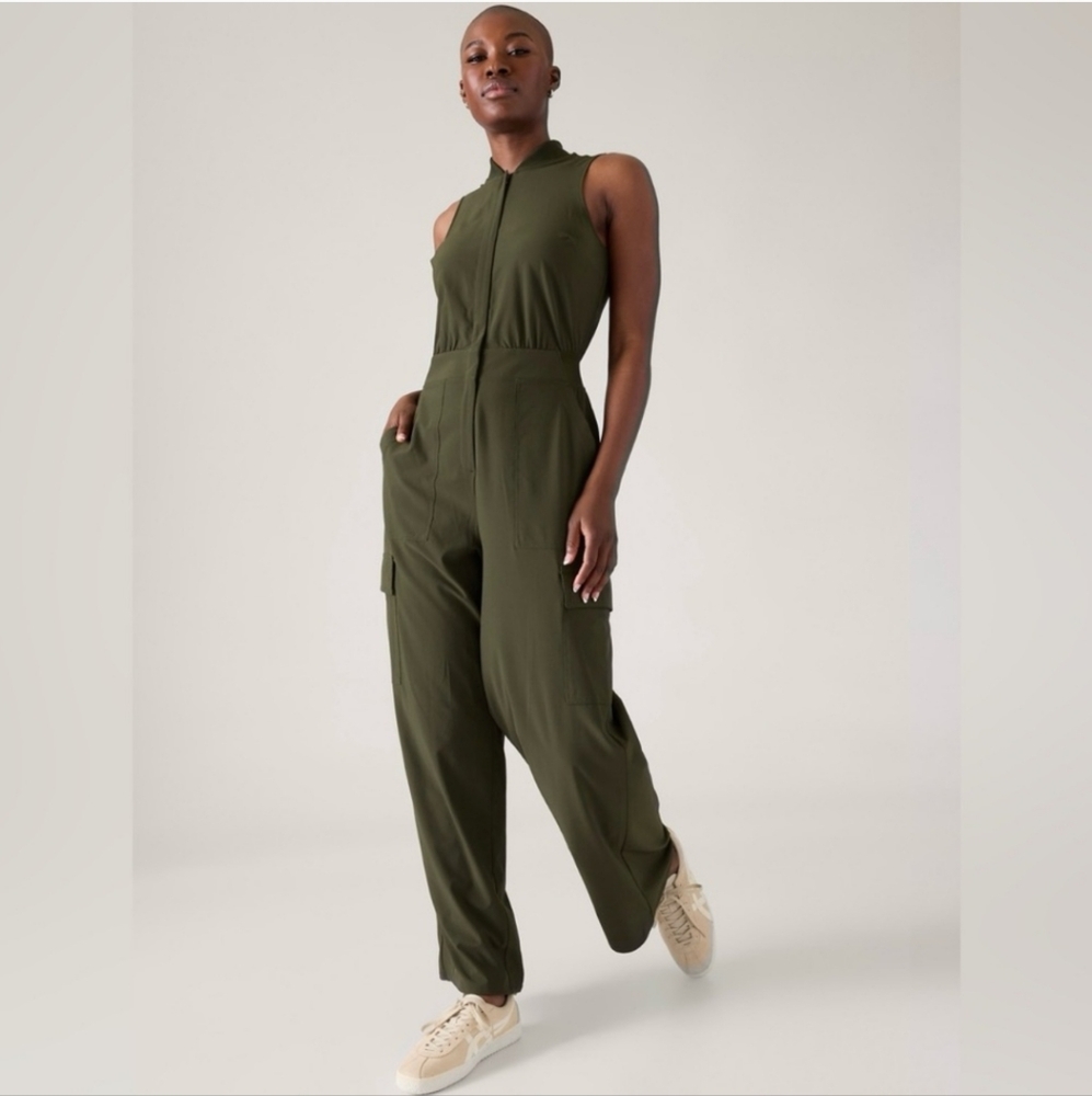 Athleta Brooklyn Utility Jumpsuit